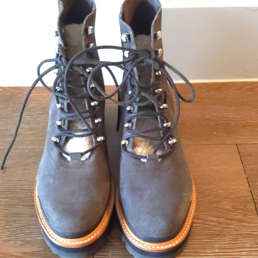 Marc Fisher Ltd Izzy Fur Hiking Boots